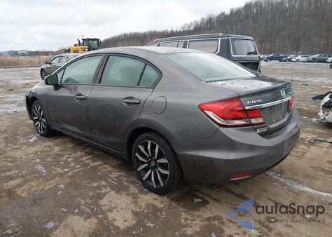 2015 Honda Civic Ex-L from USA, damaged, VIN 19XFB2F95FE054299